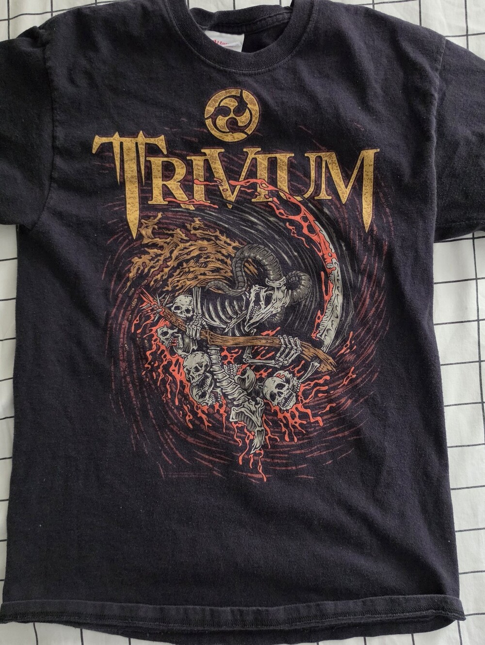 Vintage Hanes Trivium Grim Reaper Band Tee - Small